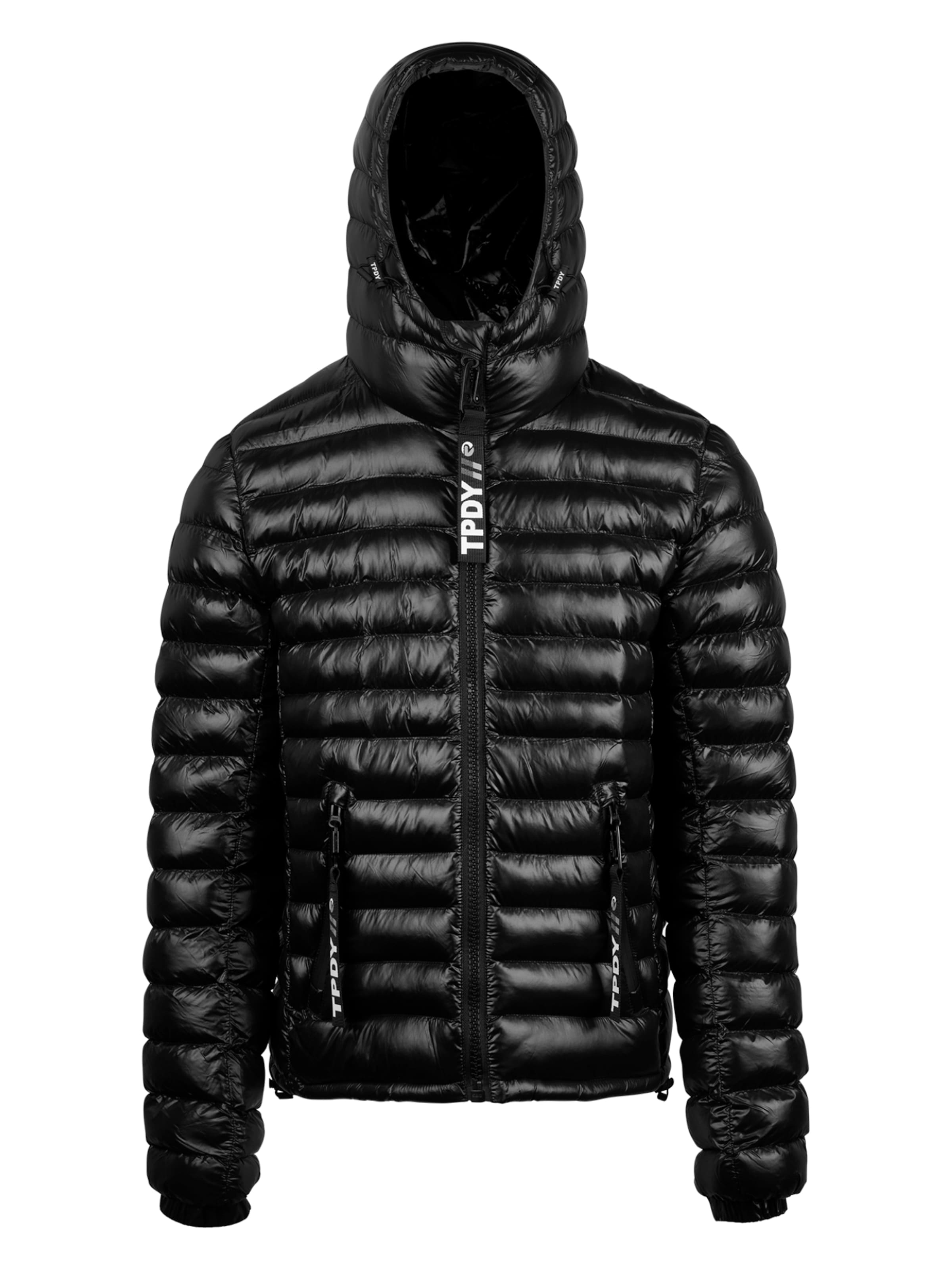 trueprodigy - Chaqueta de invierno 'Adan' en negro: frente