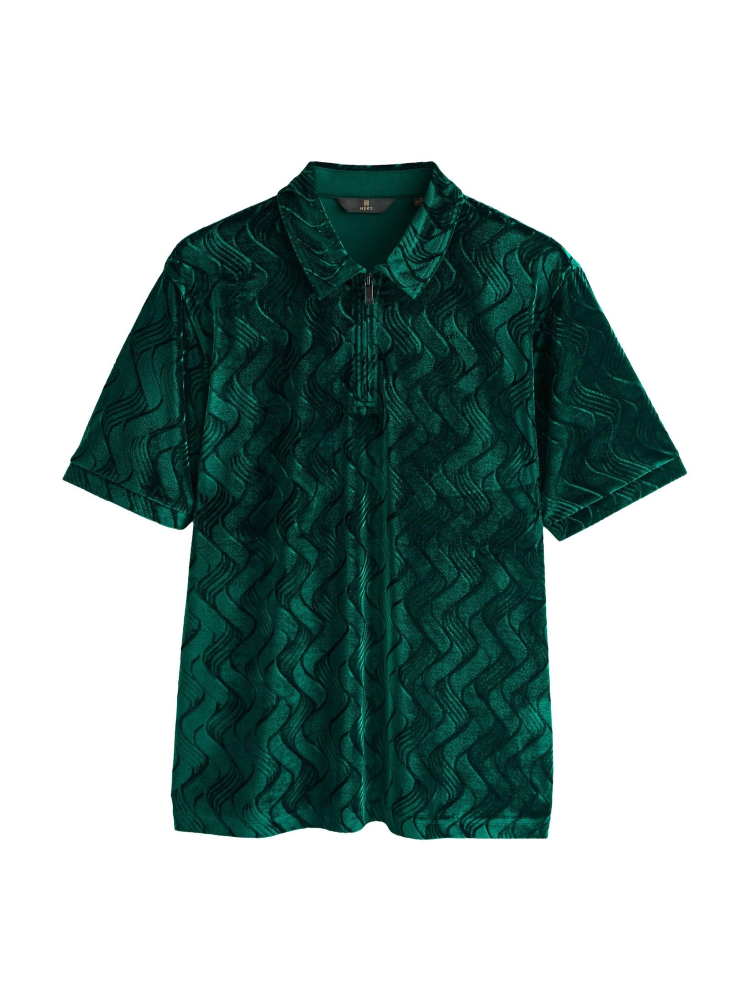 Next Shirt in Green: front