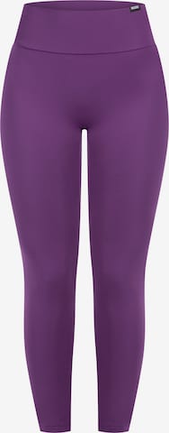 Smilodox Leggings in Purple: front