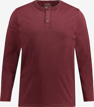 JP1880 Shirt in Rood: voorkant