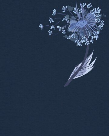 T-shirt 'Dandelion' Watapparel en bleu