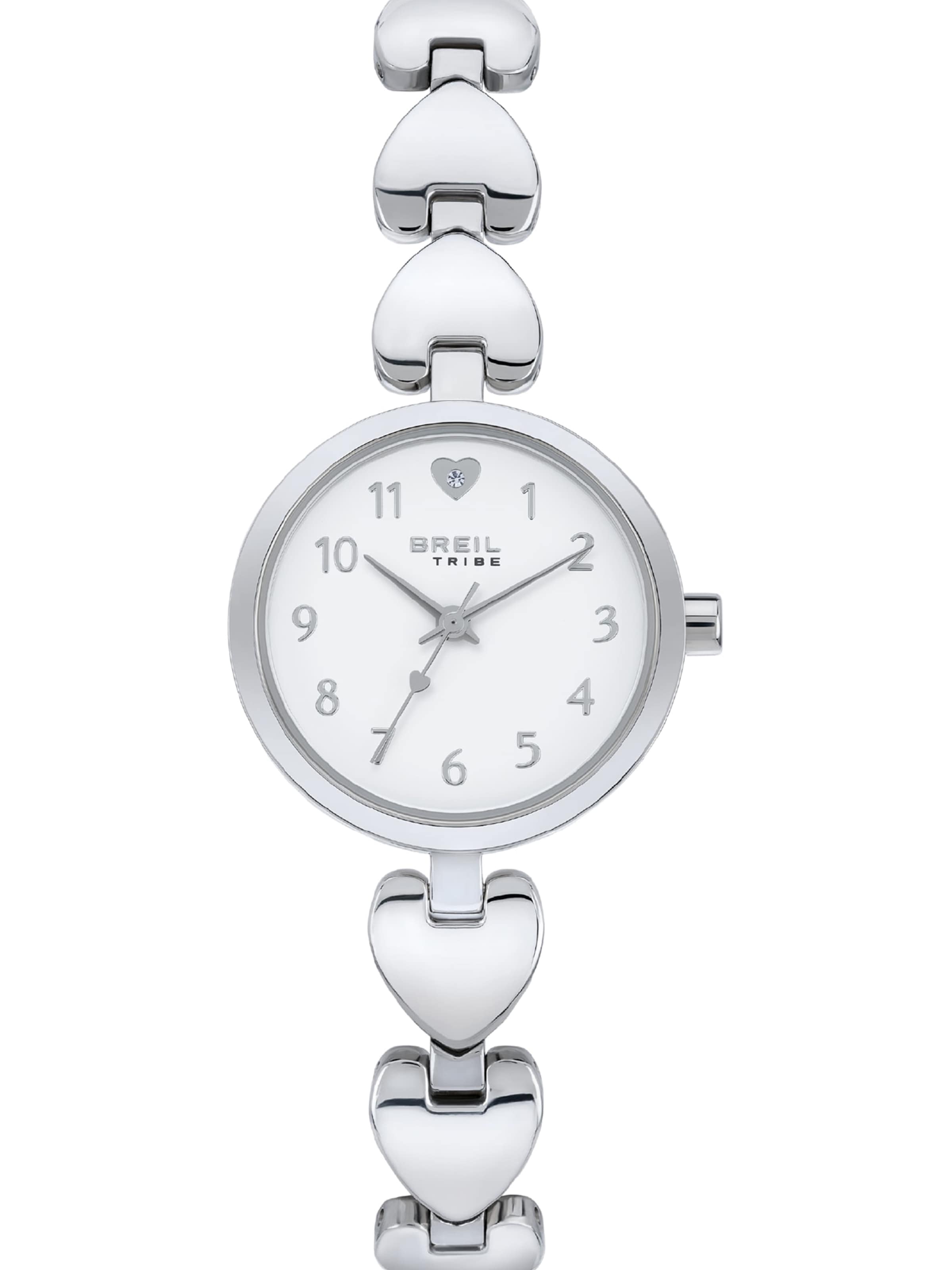 Breil Analog watch 'Heart' in Silver: front
