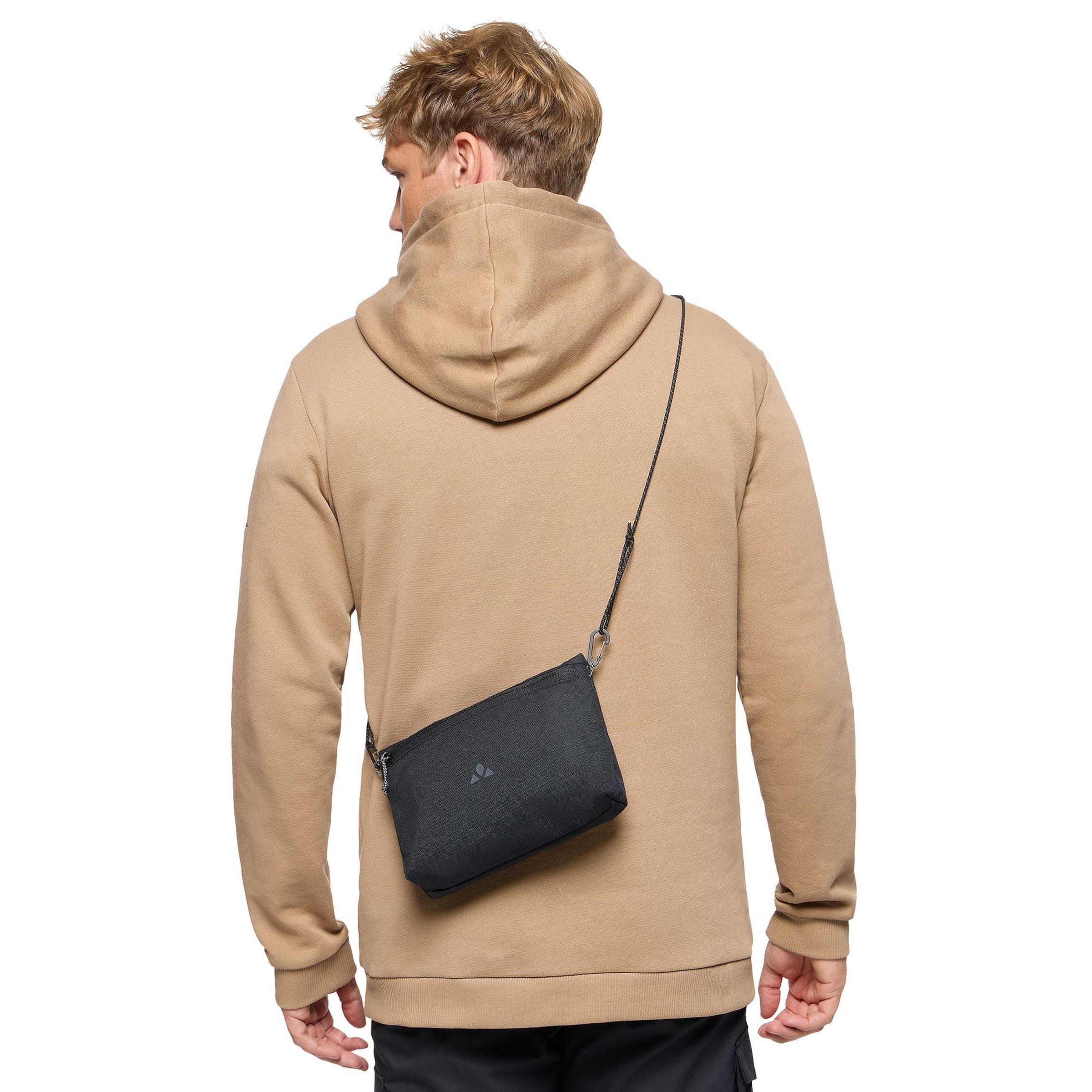 Borsa a tracolla di VAUDE in nero: frontale