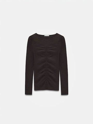 Camicia da donna di Dilvin in nero: frontale