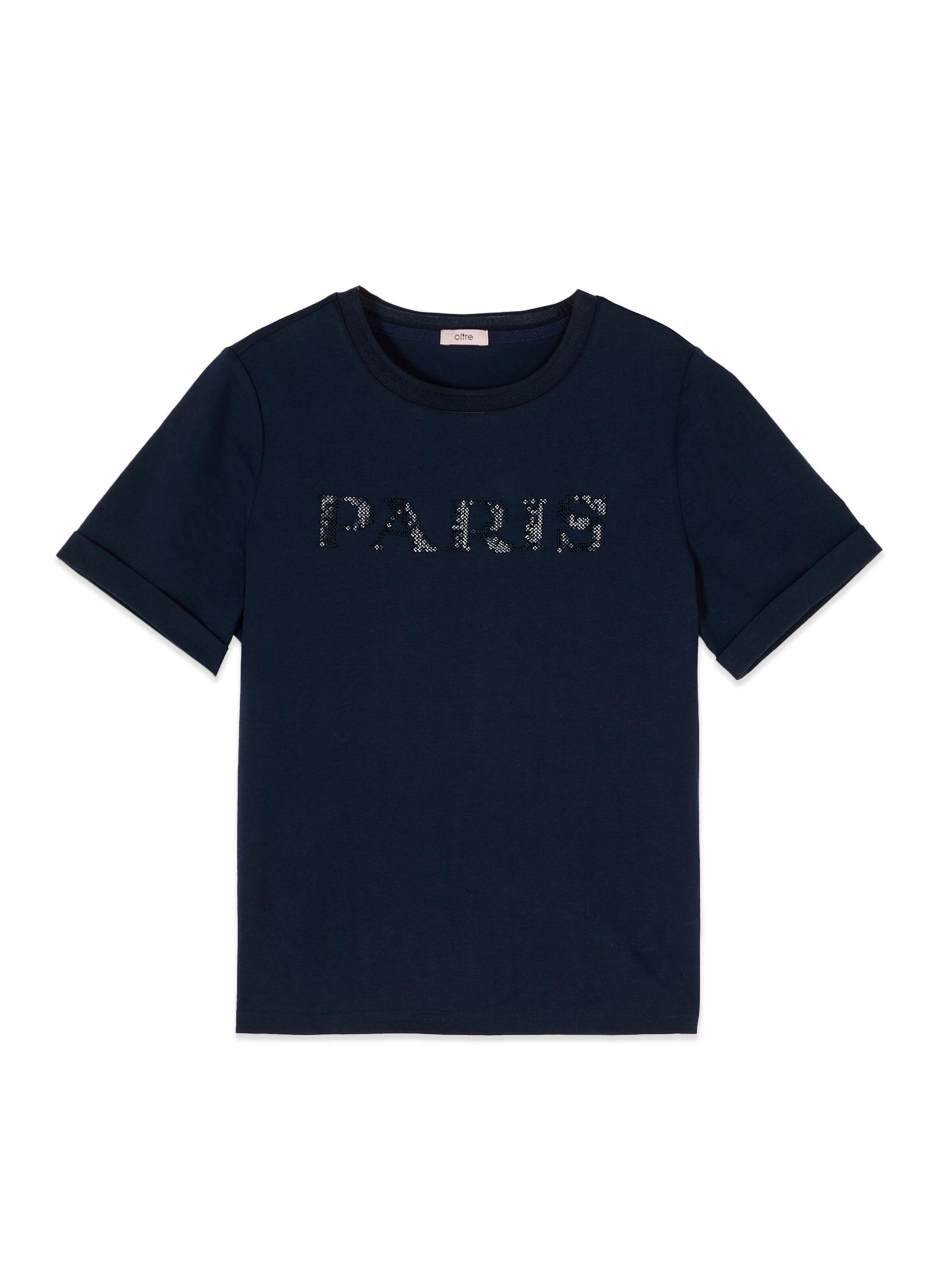 T-shirt oltre en bleu : devant