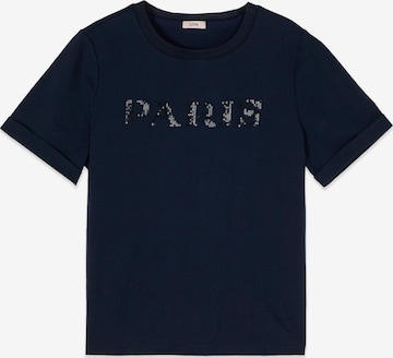oltre - Camiseta en azul: frente