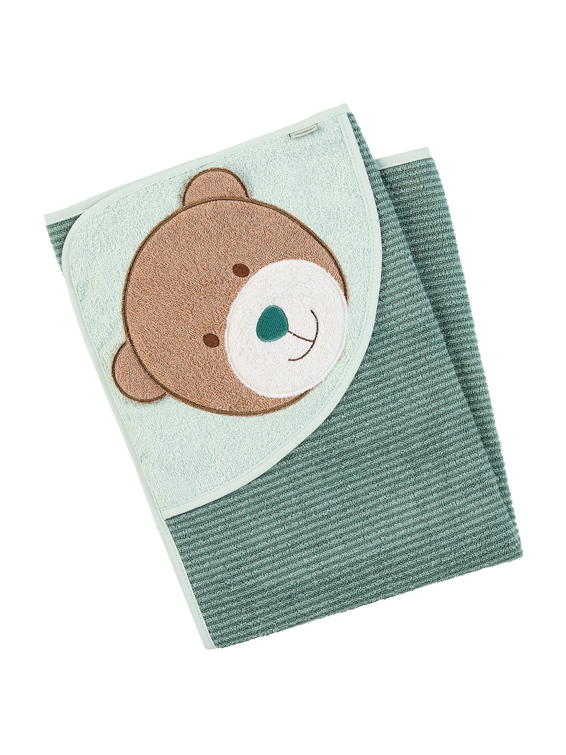 STERNTALER Bathrobe 'Ben' in Green