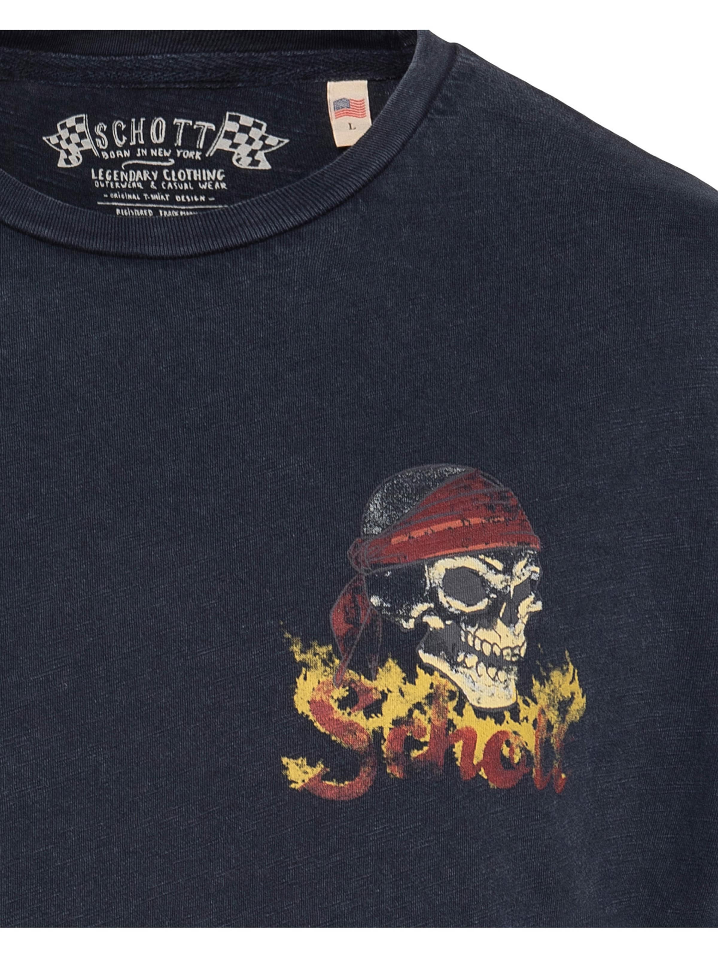 T-Shirt Schott NYC en noir
