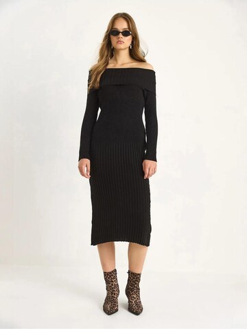 Bianco Lucci - Vestido 'Midi' em preto