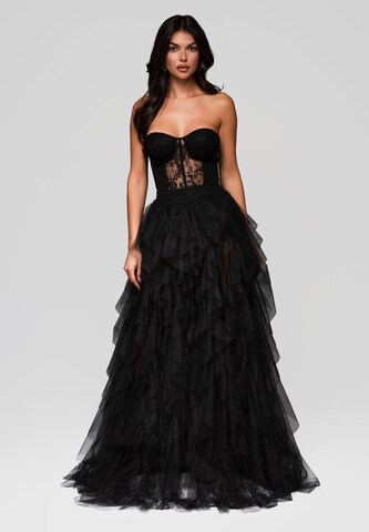 Ombre Evening dress in Black