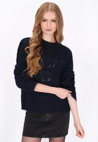 DreiMaster Vintage Pullover in Blau: Vorderseite