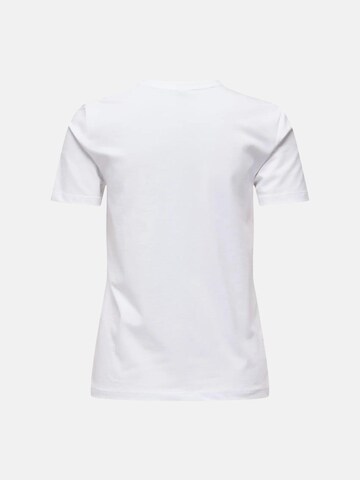 T-shirt 'ONLKETTY' ONLY en blanc