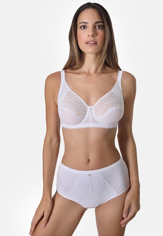 Invisible Soutien-gorge 'FEMININE MICRO' sassa en blanc : devant