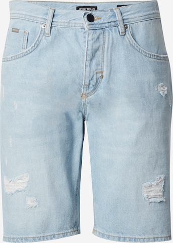 ANTONY MORATOSlimfit Traperice - plava boja: prednji dio