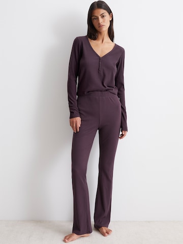 Pantalon de pyjama ' Modern Move ' Marc O'Polo en violet : devant