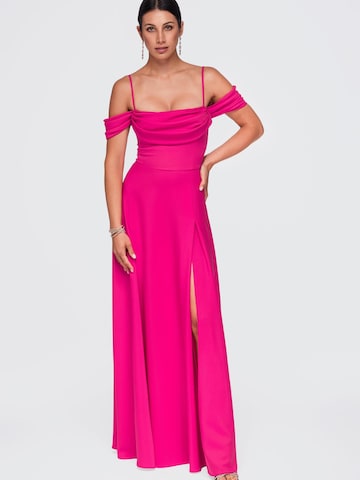 Ombre Strickkleid‌‌‌‌‌ in Pink