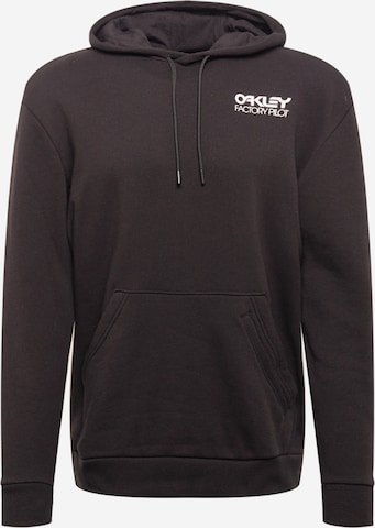 OAKLEYSportska sweater majica 'FREERIDE' - crna boja: prednji dio