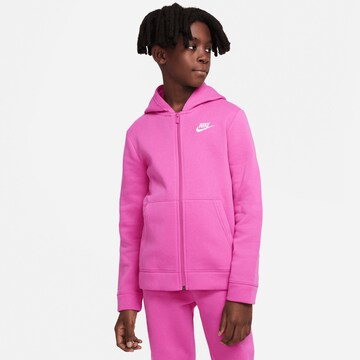 Regular Survêtement Nike Sportswear en rose : devant