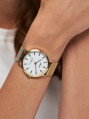 s.Oliver Analoguhr in Gold
