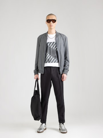 HUGO Tričko 'Dodger' - Biela