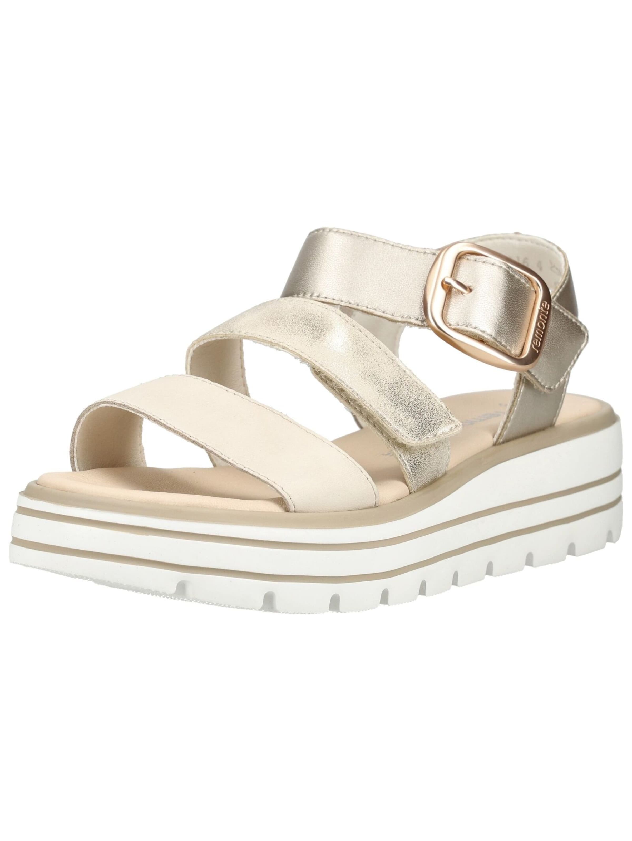 REMONTE Sandaal in Goud: voorkant