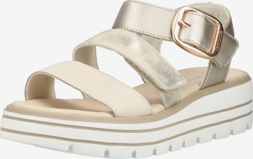 Sandalo di REMONTE in oro: frontale