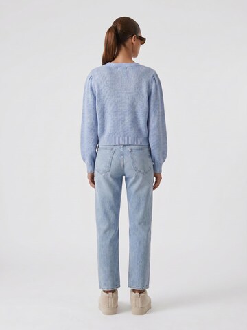 americandreams Knit Cardigan 'Manda' in Blue
