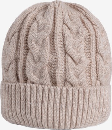 Cassandra Accessoires Beanie 'Finja' in Beige: front