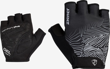 ZIENER Athletic Gloves 'CALLIE' in Grey: front