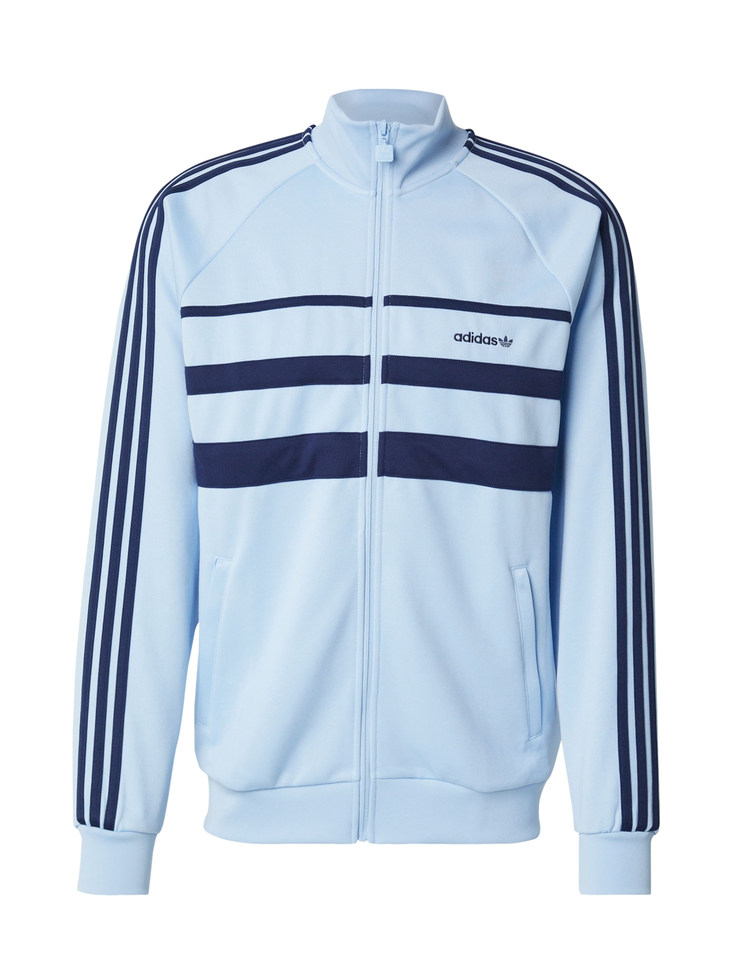 ADIDAS ORIGINALS Bluza rozpinana 'The First' w kolorze niebieski: przód