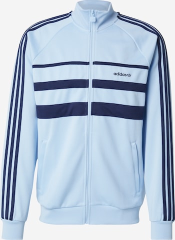 Giacca di felpa 'The First' di ADIDAS ORIGINALS in blu: frontale