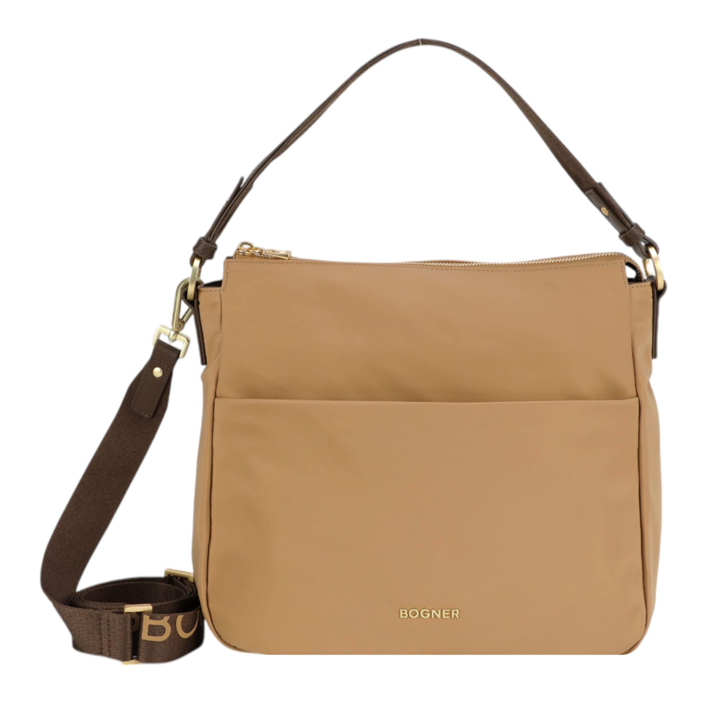 BOGNER Handbag 'Klosters Isalie' in Beige: front