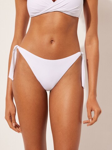 CALZEDONIA Bikini Bottoms 'INDONESIA' in White: front