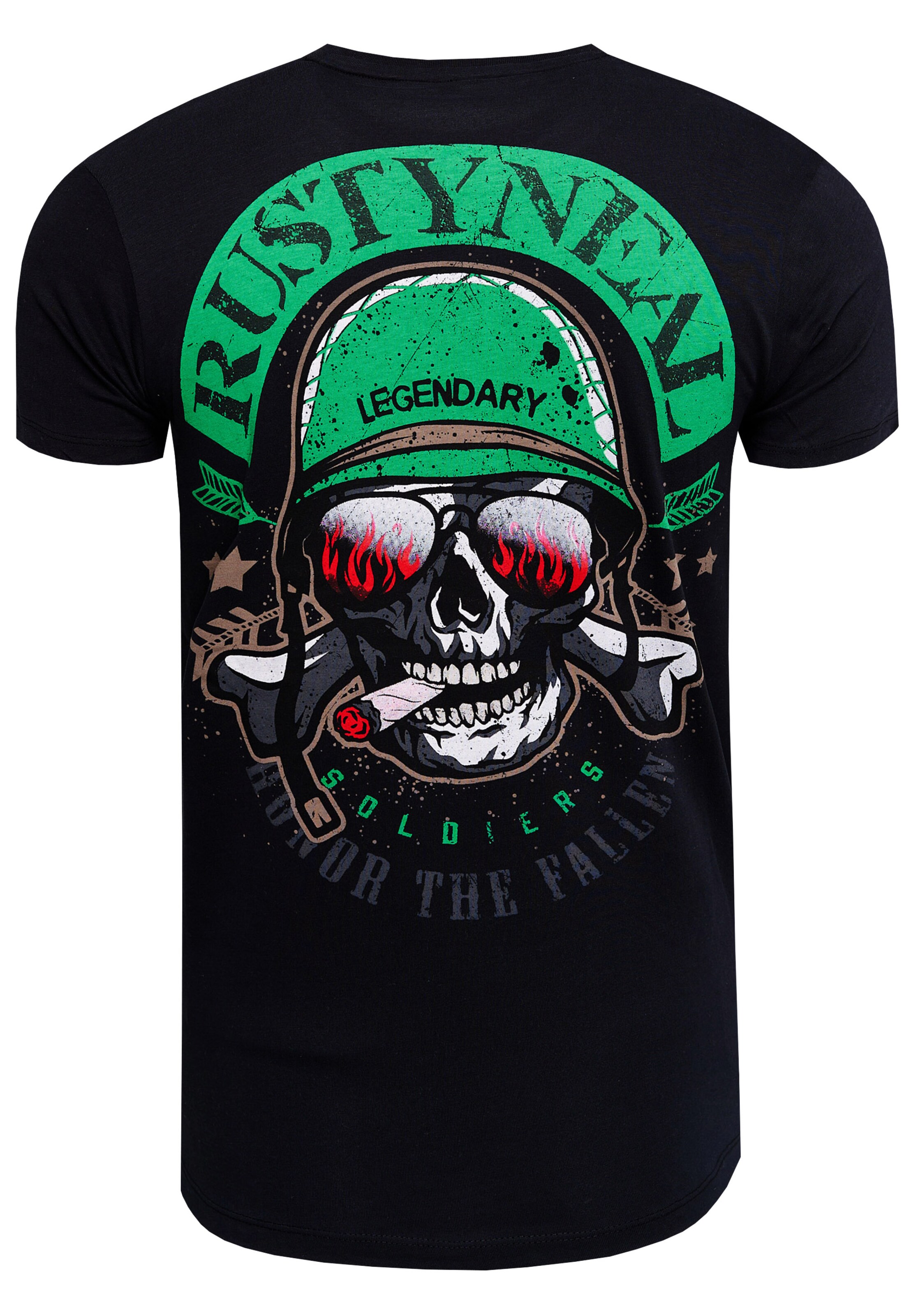 Rusty Neal Shirt in Zwart