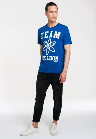 LOGOSHIRT Shirt in Blauw