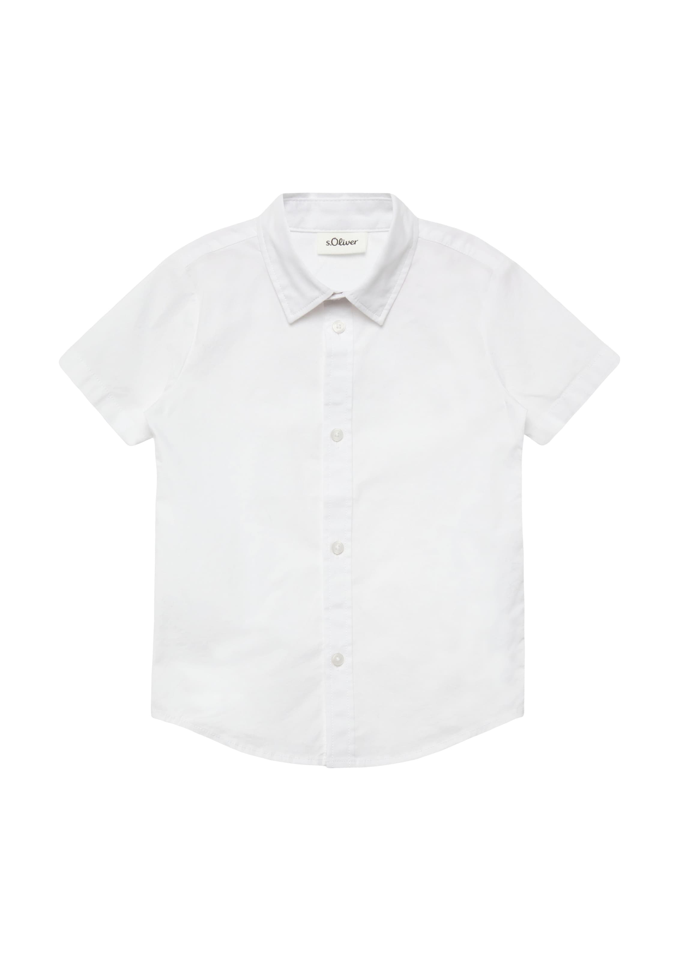 Coupe slim Chemise s.Oliver en blanc : devant
