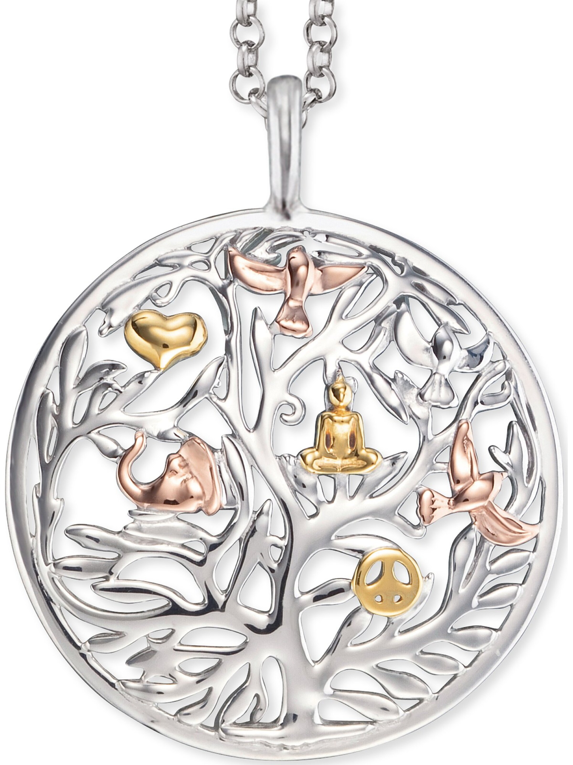 Engelsrufer Necklace 'Ern-Tree-Trico' in Silver