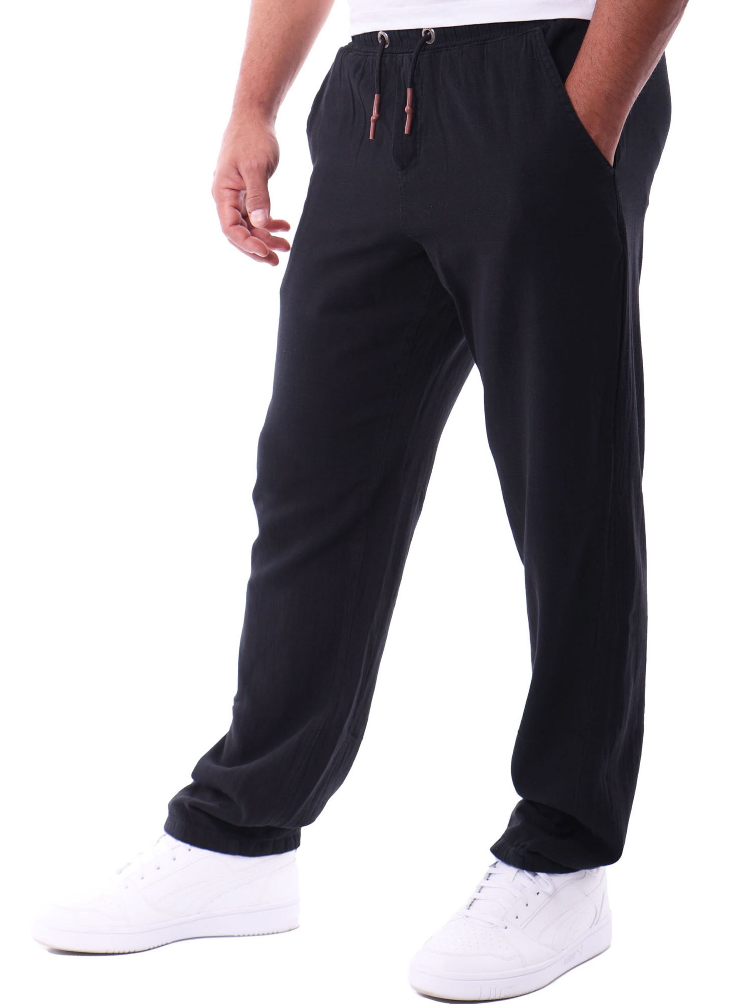 Reslad Regular Pants 'RS3003' in Black