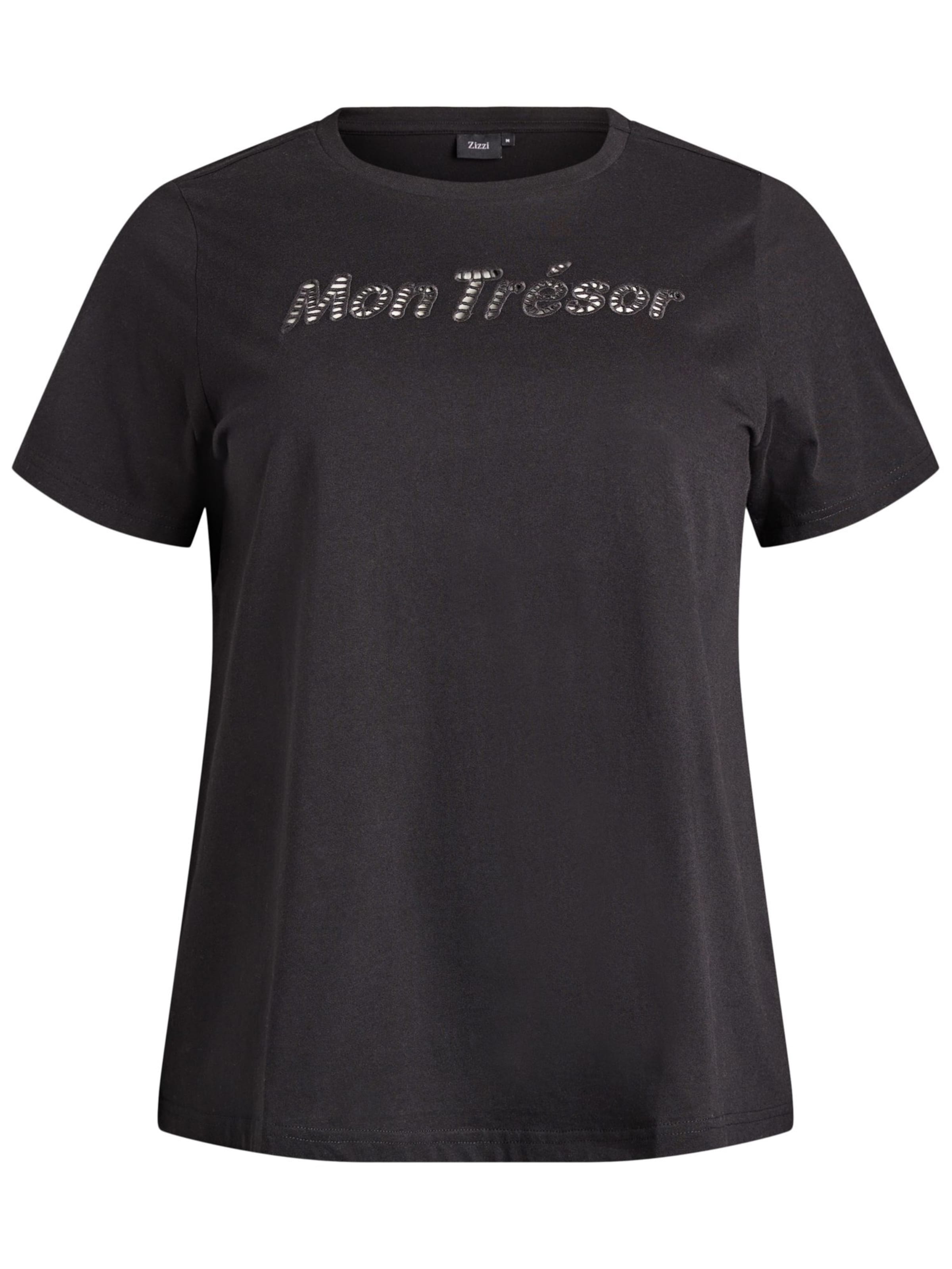 Maglietta di Zizzi in nero: frontale