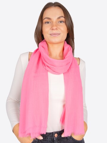 Seasons of April Sjaal 'Alessandra' in Roze: voorkant