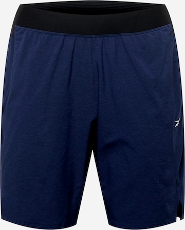 Reebok Regular Sportbroek 'Epic' in Blauw: voorkant