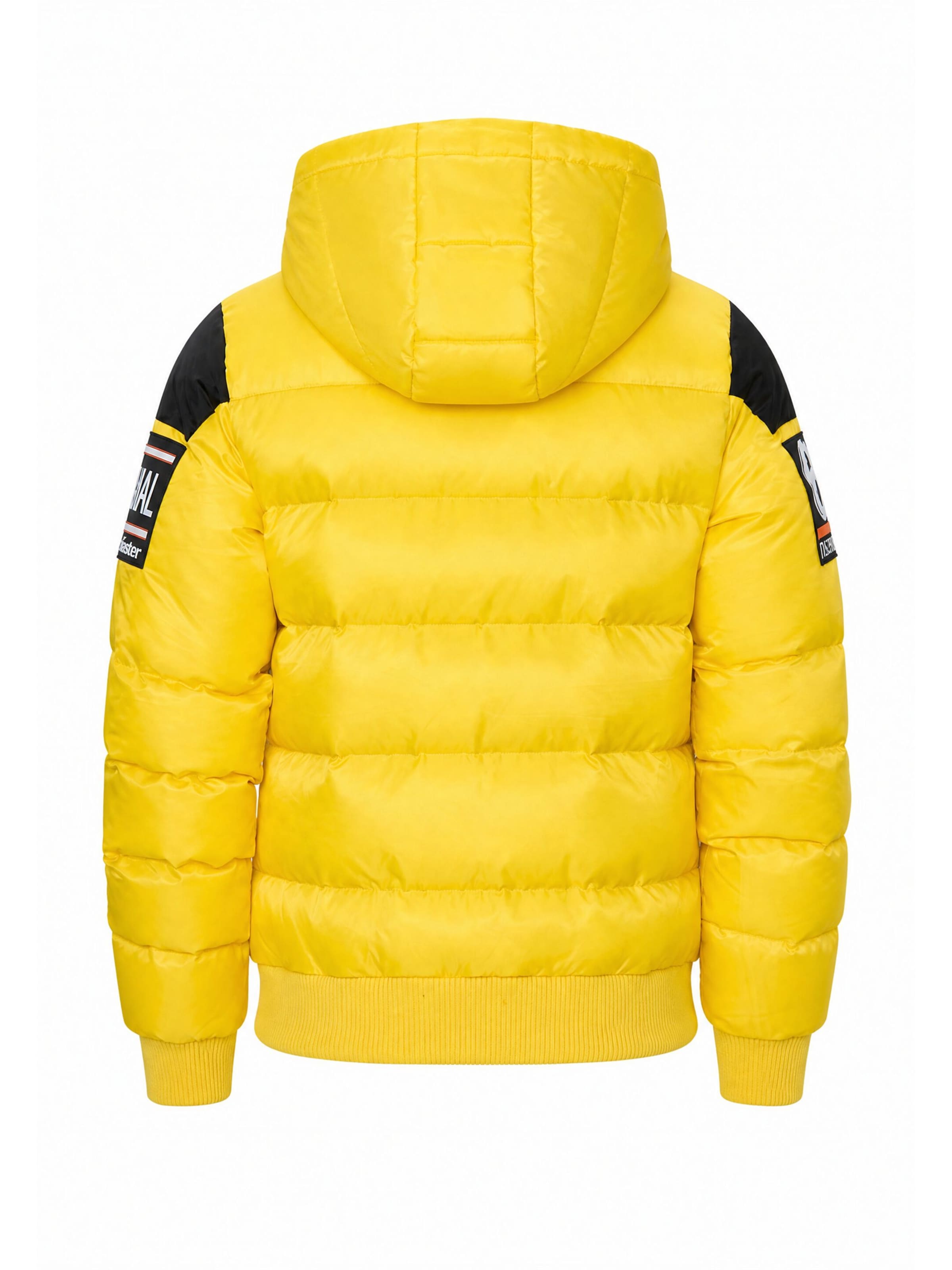 CIPO & BAXX Winterjacke Steppjacke CM233 in Gelb