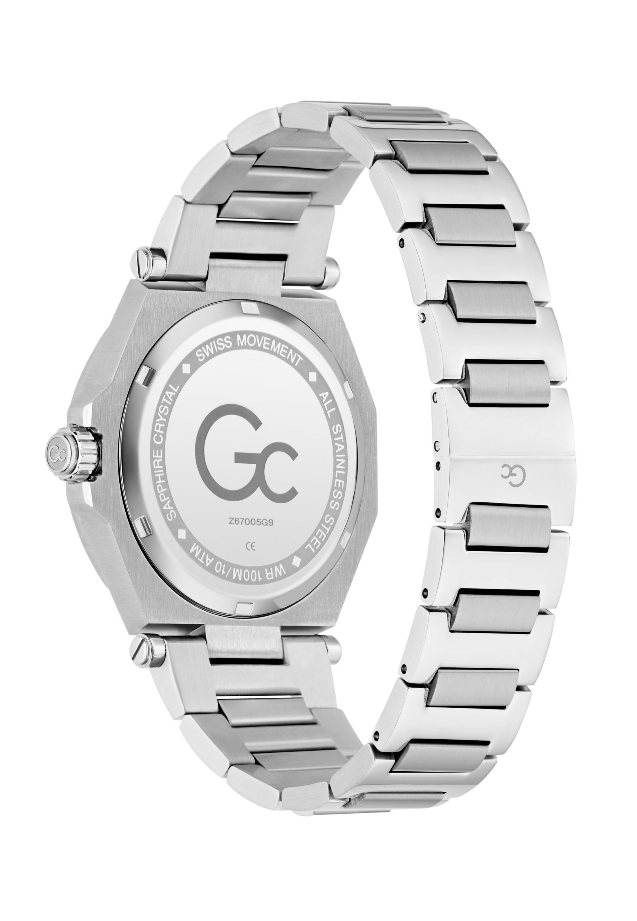 Gc Analoog horloge 'Legacy Sleek ' in Zilver