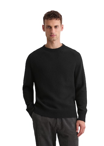 Pull-over Marc O'Polo en noir : devant
