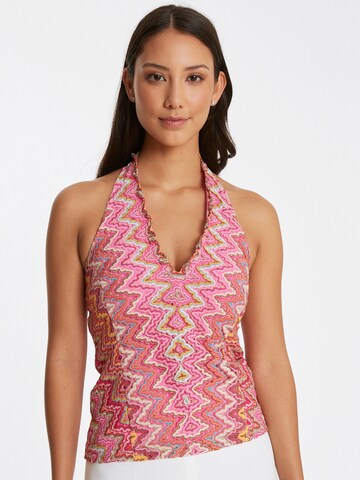 Ana Alcazar Top 'Piali' in Pink: Vorderseite