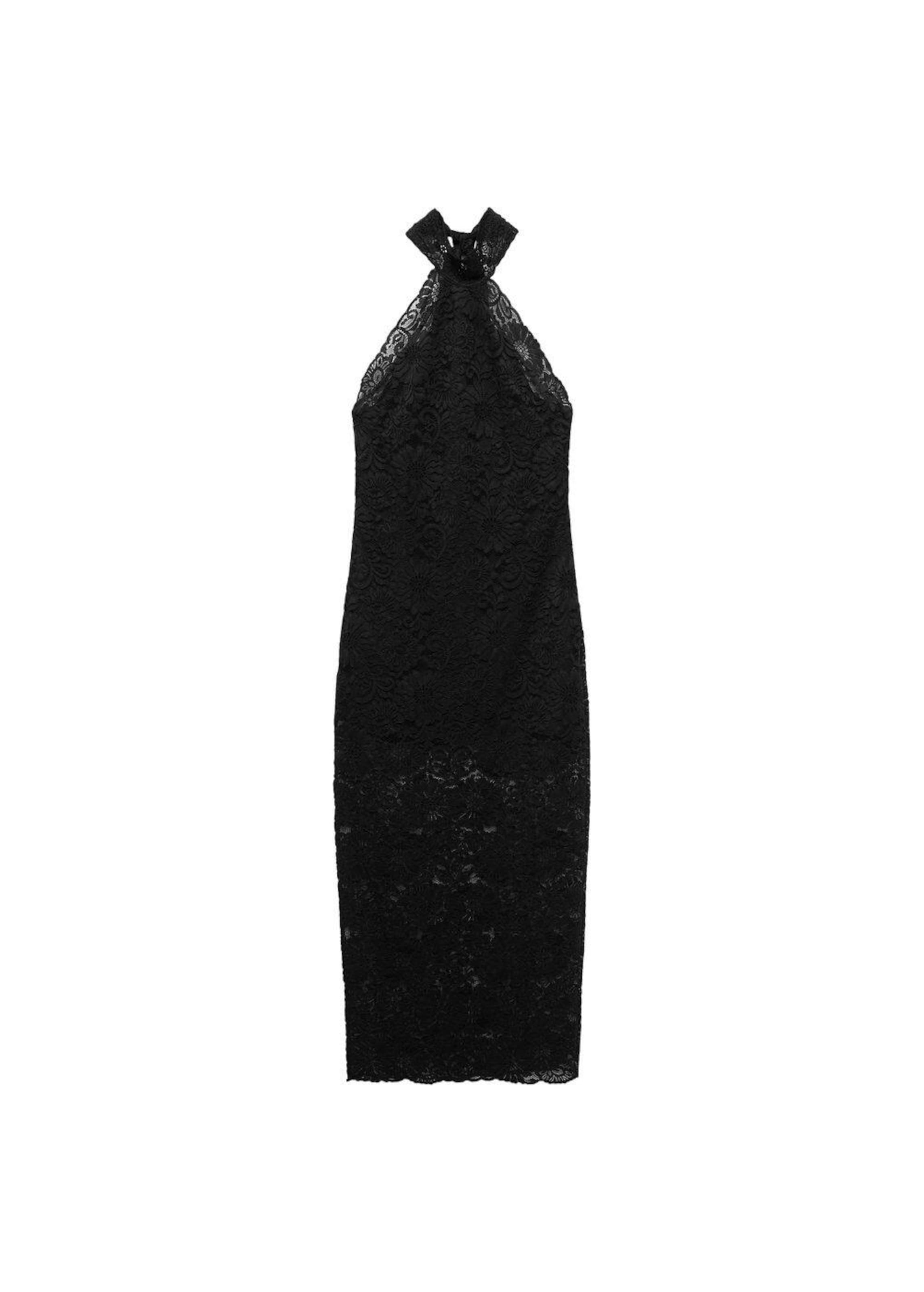 MANGO Abendkleid 'June' in schwarz, Produktansicht