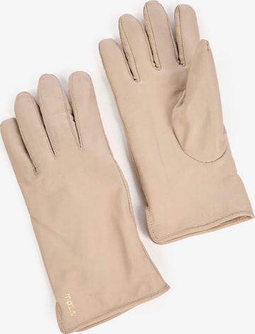 Maze Vingerhandschoenen in Beige: voorkant