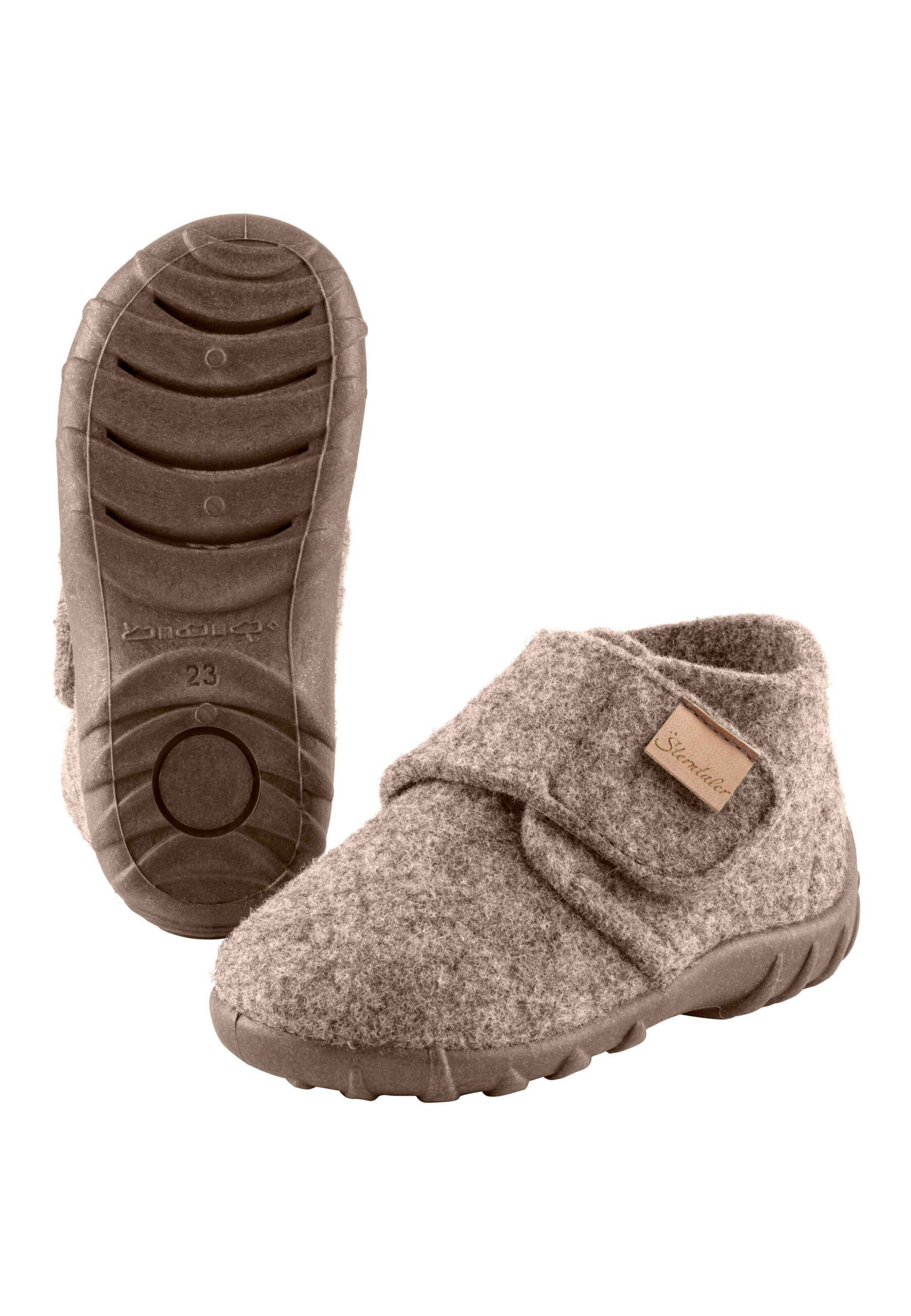 STERNTALER Slippers in Brown