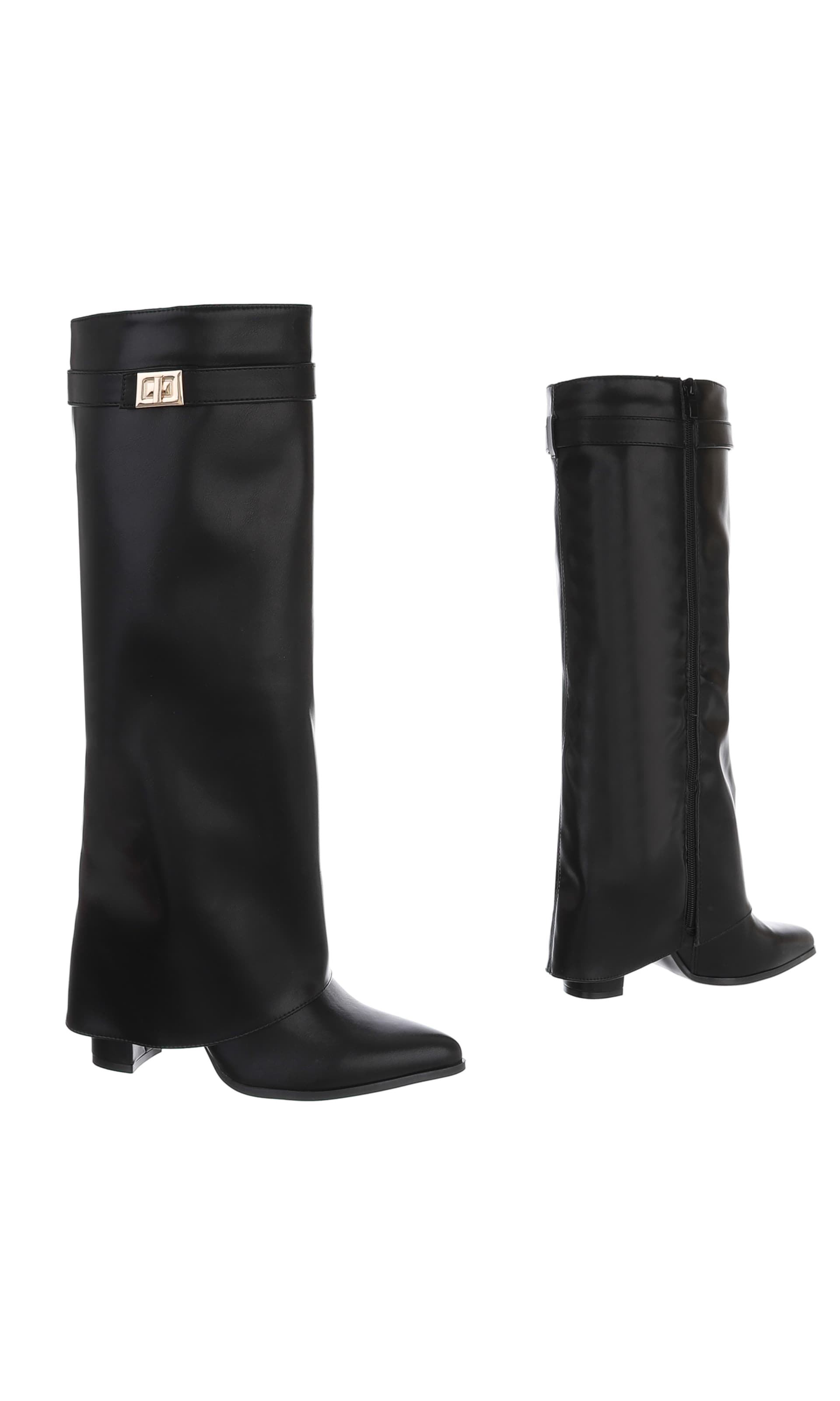 Ital-Design Boots in Black