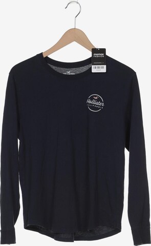 HOLLISTER Langarmshirt S in Blau: predná strana